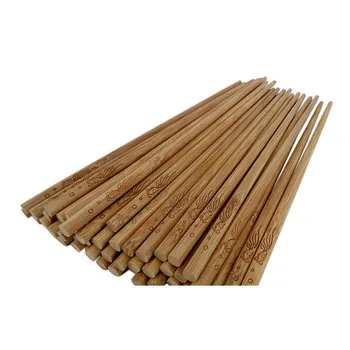 Rankų Darbo Natūralios Bambuko Medienos Lazdelės Sveikas Kinijos Koksuojant Pjaustyti Lazdos Daugkartinio Naudojimo Hashi Suši Maisto Stick Dovana, Stalo Reikmenys