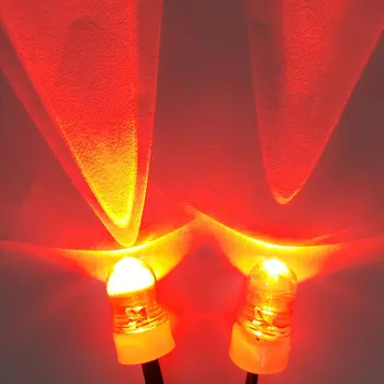 RC Naktį LED priekiniai Žibintai, Žibintai 3/5mm LED Šviesos Modelio Drift Vikšriniai Automobilių Reikmenys, Automobilių Headlig Linija Šviesos hts