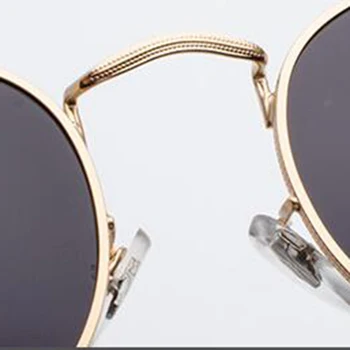 Retro ovalo formos akiniai nuo saulės Moterims/Vyrams markės dizaineris derliaus maža juoda Raudona Geltona atspalvių saulės akiniai