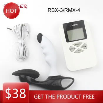 Rhinio RBX-3 / RMX-4 Impulso Tipo Magnetinės Terapijos Vyrų Prostata Massager Vibrator Elektros Impulsų Prostatos Gydymo Massager
