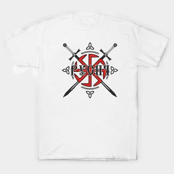 Rusijos Slavų Stačiatikių Broliai Simbolis T-Shirt. Vasaros Medvilnės trumpomis Rankovėmis O-Neck T Shirt Mens Naujas S-3XL