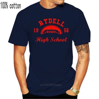 Rydell Aukštos T-Shirt Tepalas John Travolta T Paukščių Vyrų 80s 50s 1956 Retro Naujus sportinius Marškinėlius, Juokinga Viršūnes Tee Naujas Unisex Juokinga Viršūnės