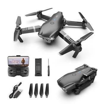 S602 RC Drone 4K HD Dual Camera Profesinės aerofotografija WIFI FPV Sulankstomas Quadcopter Aukštis Paspaudę DronToy