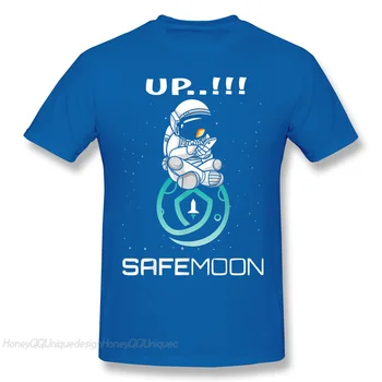 Safemoon DogeCoin Cryptocurrency 2021 Naują Atvykimo Marškinėlius Kriptografijos Iki iki IKI Unikalaus Dizaino Crewneck Medvilnės Marškinėliai Vyrams Adult T-shirt