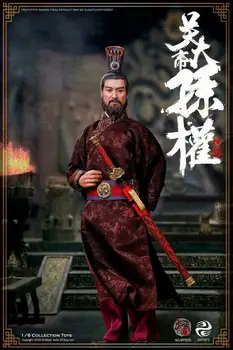 Sandėlyje 303TOYS MP005 1/6 Trijų Karalysčių Serija Sun Quan Zhongmou Paveikslas Modelis, Žaislai