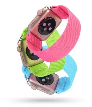 Scrunchie Diržu, Apple watch band 44mm 40mm iWatch juosta 38mm 42mm moterų diržas watchband apyrankė 