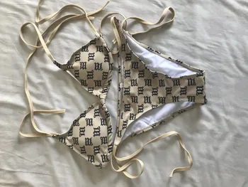 Seksualus, Moterų Bikini Komplektas Brazilijos maudymosi kostiumėlį 2021 Prekės Misbh Push-up Liemenėlė Bikini Nustatyti Dviejų dalių Plaukti Kostiumas maudymosi Kostiumėliai Paplūdimio Maudyklos