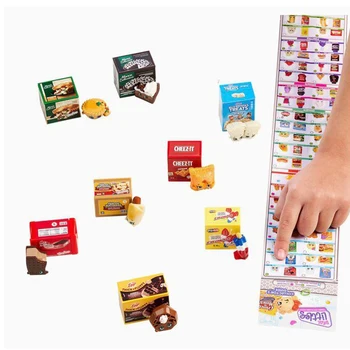 Shopkins Nekilnojamojo Vaikas Mega Pack Žaislo Nustatyti Nekilnojamojo Vaikas Plius 13 Nekilnojamojo prekinio ženklo Mini Paketai Mados Gimtadienio Siurprizas Vaikams