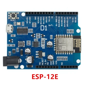 Smart Elektronika ESP-12F/12E WeMos D1 WiFi UNO Pagrįstas ESP8266 Skydas Arduino Suderinama IDE