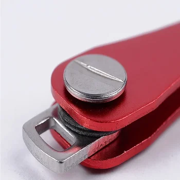 Smart key chain Mini Keychain Kompaktiškas Klavišą Dekoratyvinis Turėtojas Įrašą, Namų Saugojimas Metalo klavišas Įrašą Aliuminio Organizatorius Keychain Lauko