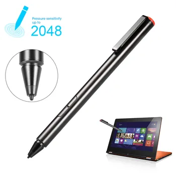 Stylus Pen 2048 Spaudimo Jautrumo Lygius Metalo Kūno Miix 4, 5, 5 Pro, 510, 700, 710, 720, Skirtą ThinkPad S3 Joga, Ir Tt