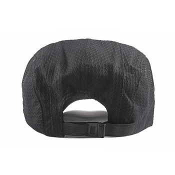 Summer Mesh Beret Hat For Men Hollow Breathable Berets Solid Black Wite Flat Peaked Cap Women Outdoor Golf Driving Newsboy Hats