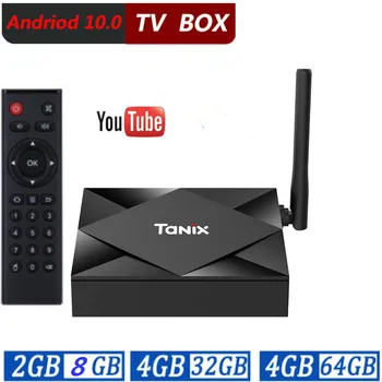 Tanix TX6S TV BOX forAndroid 10 4GB 64GB Allwinner H616 QuadCore TVBox H. 265 6K Media player TX6 Android 10.0