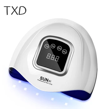TDX Sunx5 Max LED Šviesos Nagų Dailės Džiovintuvas LED UV Auto Jutimo Nagų Dailės Priemonių Ledo Šviesos Džiovinimo Gelio Poliravimo Laikmatis