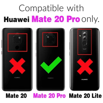 Telefoną Atveju Huawei Mate 20 Pro Patikima Sunku atsparus smūgiams Sunkiųjų Priedai Huwai Mate20pro Hwauei Havajai Mate20 P20 20Pro
