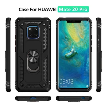 Telefoną Atveju Huawei Mate 20 Pro Patikima Sunku atsparus smūgiams Sunkiųjų Priedai Huwai Mate20pro Hwauei Havajai Mate20 P20 20Pro