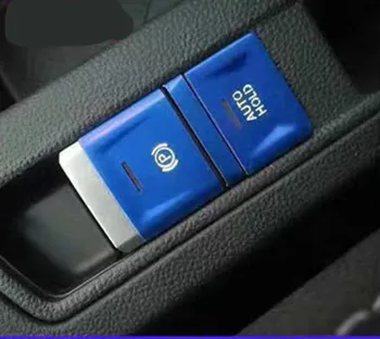 Tinka Volkswagen T-ROC 18 Vieną mygtuką Pradėti rankinio stabdžio Mygtukas Lipdukas Mygtuką Interjero Lipdukas Pakeitimo Priedai