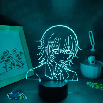 Tokijo Pabaisa Anime Pav Juuzou Suzuya REI 3D Lempos RGB Led Naktinis Apšvietimas Gimtadienio Manga Dovana Draugui Miegamasis Stalo Apdailos