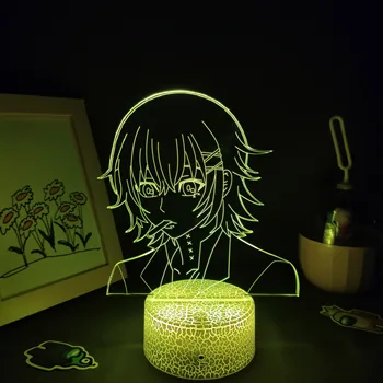 Tokijo Pabaisa Anime Pav Juuzou Suzuya REI 3D Lempos RGB Led Naktinis Apšvietimas Gimtadienio Manga Dovana Draugui Miegamasis Stalo Apdailos