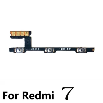 Tomas Maitinimo Jungiklis On Off Pusėje Klavišą Mygtuką Flex Kabelis Xiaomi Redmi 7 9 4A, 5A 6/6A 7A 8/8A 9A Redmi 5 Plius 4 Pro K30