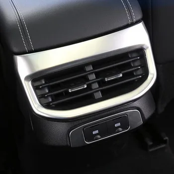 Tonlinker Interjero Automobilio Sėdynėje Atgal Oro Angos Dangtelio Lipdukas, Skirtas GWM HAVAL H6 2021 Automobilių Stilius 2VNT Nerūdijančio Plieno Dangtis Lipdukai