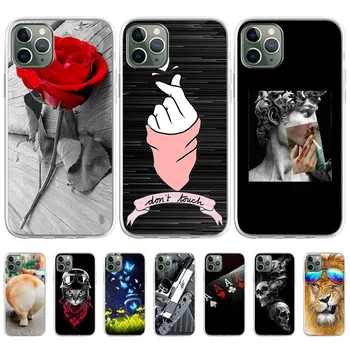 TPU Case For iPhone 11 Pro Max Atveju Silicon Cover iphone12 Pro Max Soft Fundas iphone 12 7 8 6 6s Plus SE 2020 X XR XS Max Shell