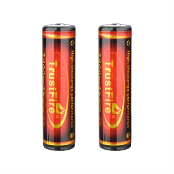 TrustFire 18650), 3,7 V 3400Mah Baterija Įkraunama Ličio Elementų Nemokamai S-R6 Elektros Zoomable Dviračių Žibintuvėlį, Fakelą