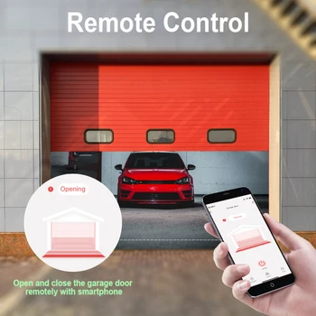 Tuya Pažangaus Gyvybės Naujas Belaidis Garažo Vartų Valdiklis Opener Nuotoliniu WiFi Perjungti Balsu Alexa Echo 