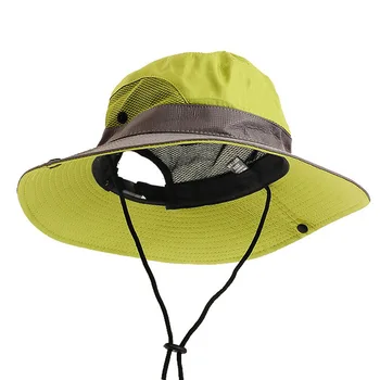 Unisex Mados Lauko Platus Briauna UV atspari Saulės apsauginius Greitai-džiovinimo Alpinizmo Kibirą Skrybėlės