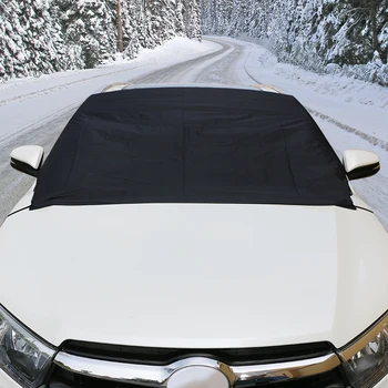 Universalus Automobilio Priekinio Lango Stiklą Žiemos Sniego, Ledo Gabalėlis Saulės Pavėsyje Padengti Auto Priekinio Stiklo Sunshield ProtectorAccessories