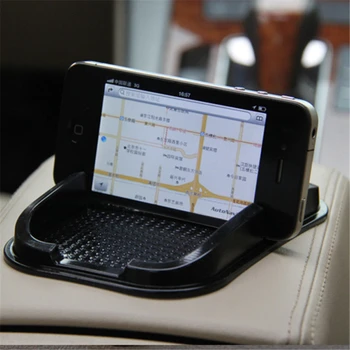 Universalus Automobilio prietaisų Skydelyje Ne Slydimo Sukibimas Mygtukai Telefono GPS Laikiklį Kilimėlis StickyAnti Slysti Silikono Kilimėlis Automobilio Anti-Slip Mat Car Accessories