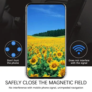 Universalus Magnetinis Automobilinis Telefono Laikiklis iPhone 12 11 Pro mini max automobilių Išmaniojo telefono turėtojas Xiaomi mobiliojo telefono laikiklis Automobilyje Turėti