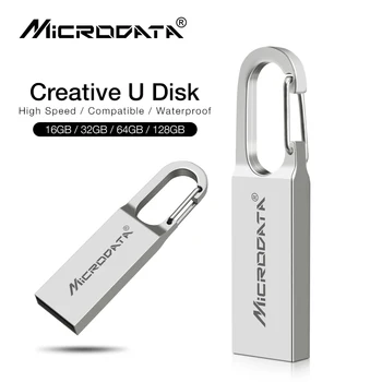 USB 2.0 Raktas 128 gb USB Flash Drive 64GB 32GB 16GB 8GB Pen Drives Pendrive USB Pen Disko Flashdrive 256 GB 512 GB Atminties