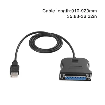 USB 2.0 Į 25 Pin DB25 Lygiagrečiai Uosto Kabelis IEEE 1284 1Mbps 25pin Lygiagrečiai Spausdintuvo adapterį, Laido Karšto Pardavimo