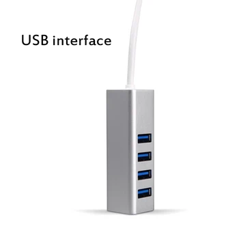USB 3.0 Hub USB 3.0 Multi Hub USB Skirstytuvo Didelės Spartos Uosto, 4 Port Viskas Viename PC Windows 