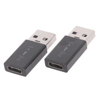 USB-C C Tipo Moterų A Tipo USB 3.0 Male Keitiklio Jungties Adapterio Kištuką
