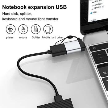 USB C OTG Adapterio Tipas C su USB Adapterio Tipas-C OTG Adapteris, skirtas Xiaomi 