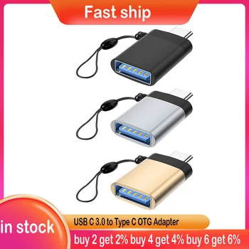 USB C OTG Adapterio Tipas C su USB Adapterio Tipas-C OTG Adapteris, skirtas Xiaomi 