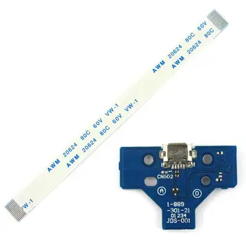 USB įkrovimo lizdas valdybos 14-pin JDS-001, už PS4 valdytojas dukart spustelėkite Flex kabelis įrankių priedai už PS4