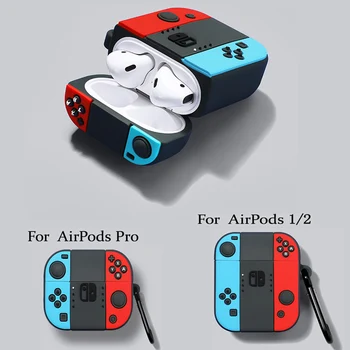 Už Airpods Atveju, 3D Animacijos Kūrybos Žaidimų Konsolės Atveju Airpods 1/2 Atveju Silikono Ausinių Padengti Atveju Airpods Pro Atveju