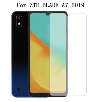 Už ZTE BLADE A7 2019 Grūdintas Stiklas Screen Protector 9H Mobiliojo Telefono Priekyje Filmas ZTE Blade A7 Gel P60