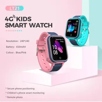Vaikai Smart Žiūrėti Vaikams SOS IP67 atsparus Vandeniui Smartwatch Laikrodį SIM Kortelės Antil-prarado Vietą Tracker Vaikui Žiūrėti Berniukas Mergaičių