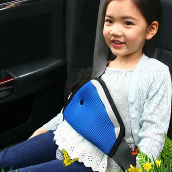 Vaikų automobilių sėdynės saugos padengti peties dirželio laikiklis apdailos reguliatorius patikima apsauga, saugos reguliavimo kūdikių automobilio sėdynės diržo 2019