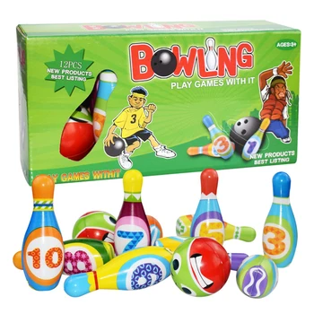 Vaikų Boulingo PU Kietas Boulingo Žaisti Spalvinga Modelio Boulingo Žaislais, Sporto, Boulingo Žaidimai Švietimo Žaislas, Patalpų Sportas