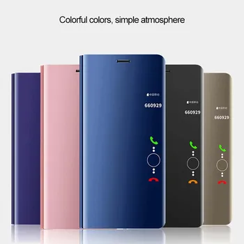 Vaizdo Veidrodis, Flip Smart Case For Samsung Galaxy S21U S 21 Ultra 5G originalus shell 