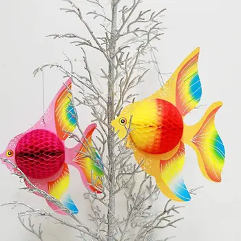 Vandenyno Teminius Šalies Kabinti Skaidraus Vaivorykštės Spalvų Burbulas Girliandas 3D Žvejoti Undinė Pagal Jūros Gimtadienio Dekoracijos