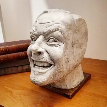 Veido Skulptūra Unikali Namų Puošybai Johnny Statula Dervos Stalo Dekoracija Dekoracija Lentynoje/biuro Įdomi Dovana