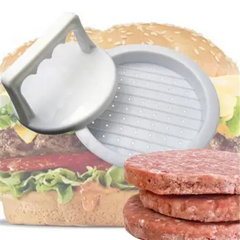 Virtuvės Apvalios Formos Mėsainiai Paspauskite Maisto Procesorius ABS Mėsainių Mėsos Paspauskite Grill Jautienos Mėsainis Paspauskite Patty Maker Pelėsiai, Pelėsiai