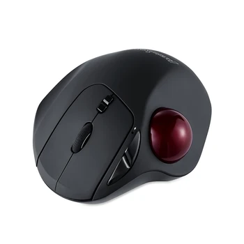 Vokietija Perixx PERIMICE-517/PERIMICE-717 laidinio / belaidžio ergonomiškas kelio kamuolys pele profesinės pelėms piešimo Nutildymo mygtukas