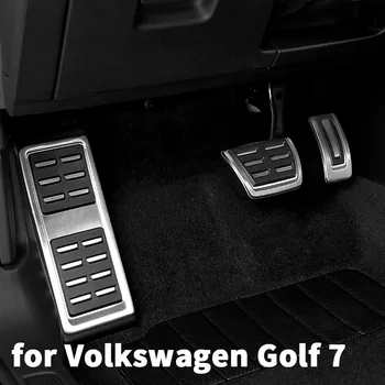 Volkswagen VW Golf 7 MK7 GTI Už Skoda Octavia A7 Greito Automobilio Kuro Dujų Pedalas Stabdžių Pedalas Akseleratoriaus Padengti Ne Slydimo Accessories
